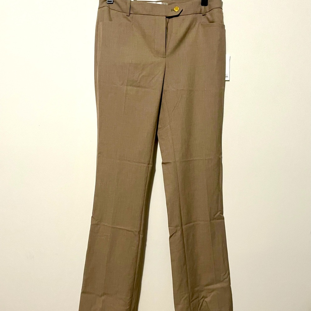 Tan Calvin Klein dress pants